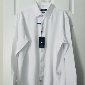 Jones New York Signature White Dress Shirt